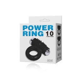 Jadelingerie 91, 92 et 77 Power Ring Vibrant Noir