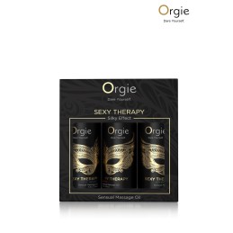 Jadelingerie 91, 92 et 77 Sexy Therapy Pack 3 huiles massage