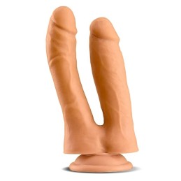 Jadelingerie 91, 92 et 77 Double Dildo Réaliste 18 cm Chair