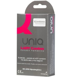 Jadelingerie 91, 92 et 77 Préservatifs Uniq Lady Condom