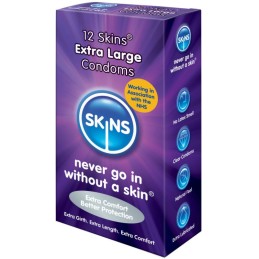Jadelingerie 91, 92 et 77 Préservatif Skins Condom Extra Large