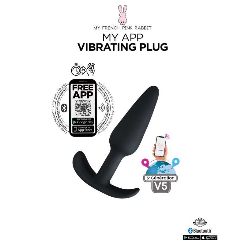 Jadelingerie 91, 92 et 77 My App Vibating télécommande Plug Jadelingerie 91, 92 et 77 My App Vibating télécommande Plug