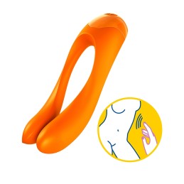 Jadelingerie 91, 92 et 77 Stimulateur orange clitoris pour