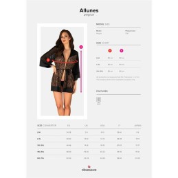 Jadelingerie 91, 92 et 77 Allunes Kimono
