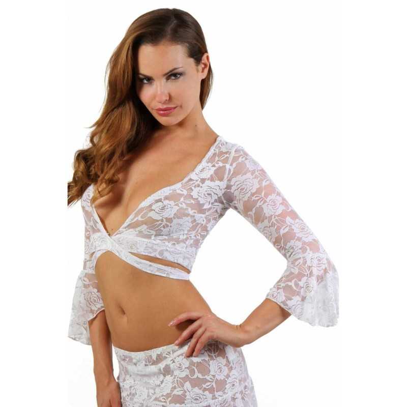 Jadelingerie 91, 92 et 77 Top Dentelle Noué Devant Jadelingerie 91, 92 et 77 Top Dentelle Noué Devant