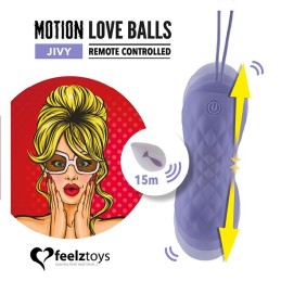Jadelingerie 91, 92 et 77 Remote Controlled Motion Love Balls