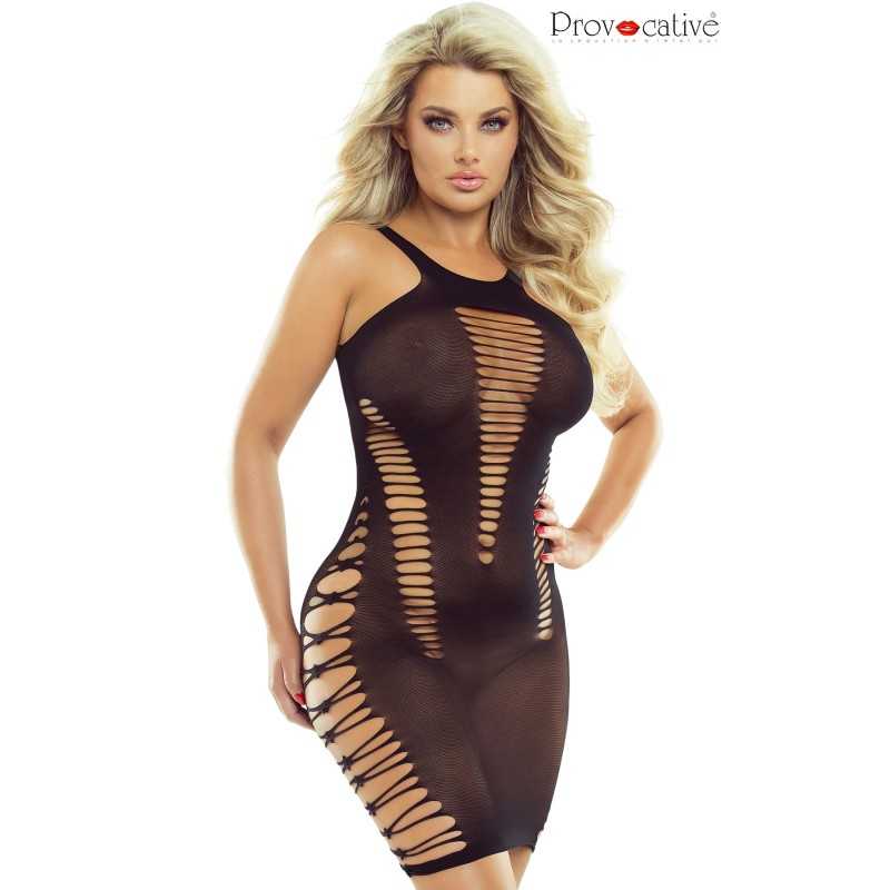 Jadelingerie 91, 92 et 77 Mini Robe Nuisette Résille et Opaque Jadelingerie 91, 92 et 77 Mini Robe Nuisette Résille et Opaque